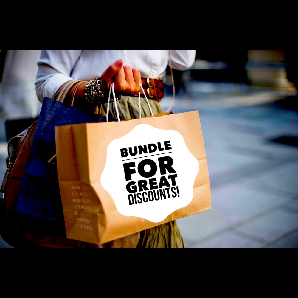Bundle items for great discounts!